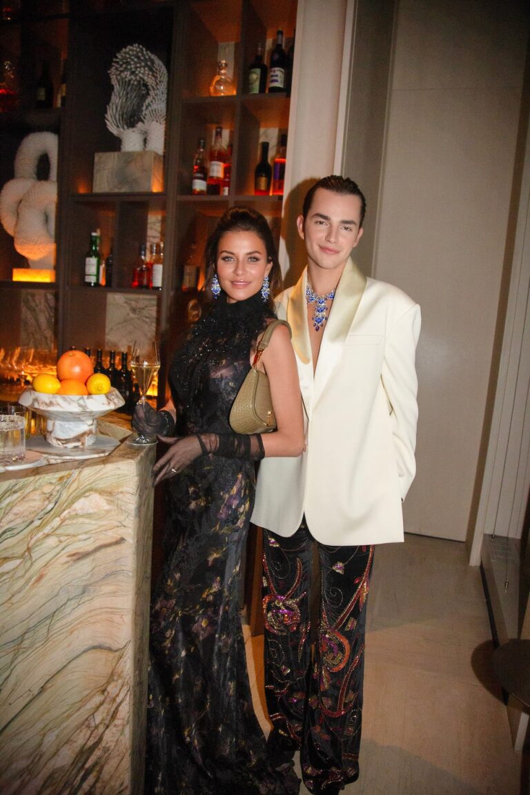 Amy Green and Giovanni Fares at Chopard