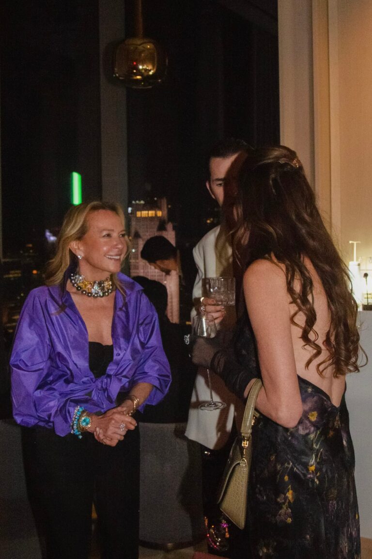 Caroline Scheufele and Amy Green at Chopard